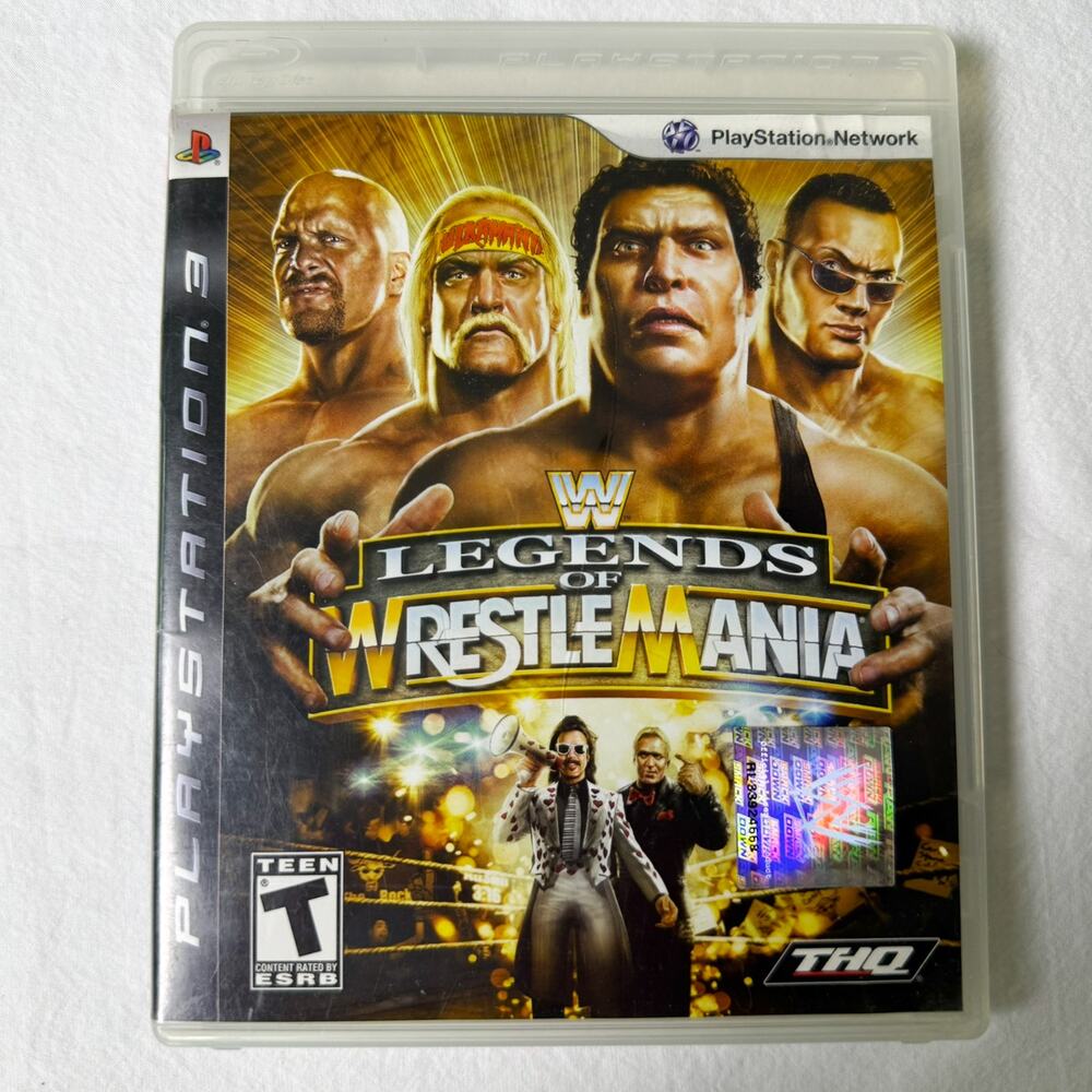 WWE Legends of Wrestlemania PS3 - Tested